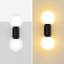 Sharissa 2-Light Black Armed Sconce
