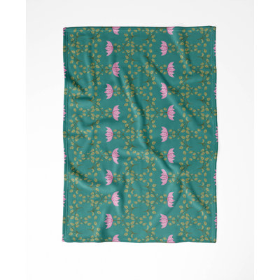 Couverture en velours de coton Anjelica