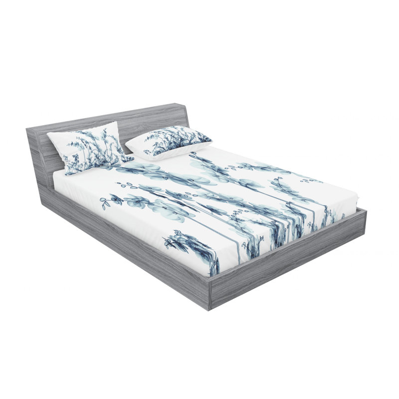 Microfiber Sheet Set, Full Sheet Set + Fitted Sheet + 2 Pillowcase