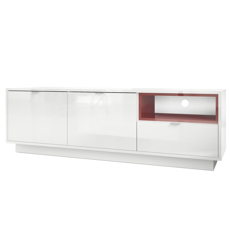 Mcclung TV Stand, Burgundy