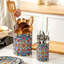 Ceramic / Porcelain Round Utensil Crock