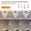 Lustre en cristal noir 20 po