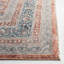 Tapis 100% polyester rouille / bleu tissé à la machine Laura Ralph Lauren-55807172