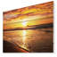 «Bright Yellow Sunset over Waves», impression-35061282-35061276