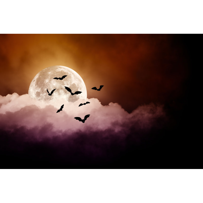 Spooky Halloween Sky by Subjug - No Frame Art Prints on Canvas, 20cm H x 30cm W
