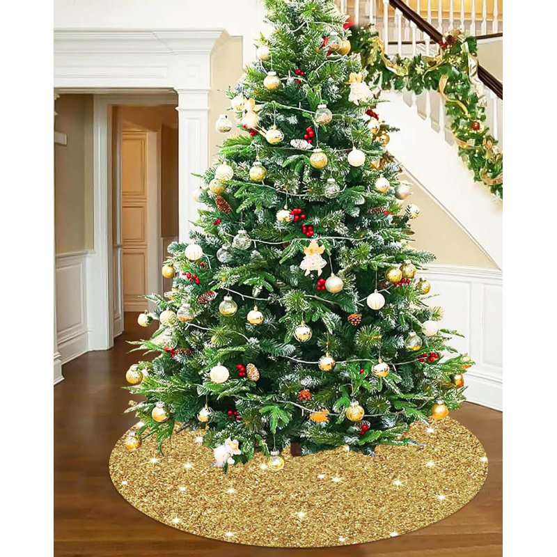 Tree Skirt, Gold