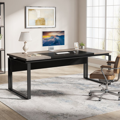 Bureau de direction 2 pièces avec classeur pour bureau personnel