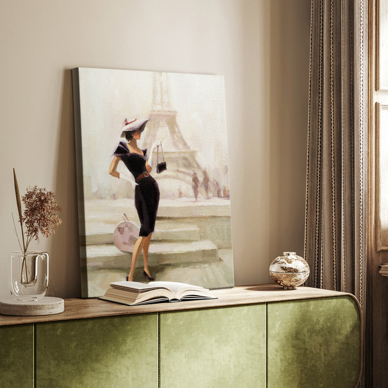 «Love, From Paris» - galerie sur mesure Cavas, H 36 po x l 24 po