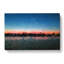 Fuchsia Sky Above the Mountains in Abstract - Wrapped Canvas-55315419
