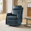 Fauteuil inclinable et oscillant pivotant en similicuir de 26,5 po McGuffey-1341375073