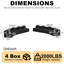 Quatre sièges courbés et quatre sièges simples, canapé modulaire incurvé chenillle avec 8 coussins, canapé modulaire symétrique incurvé-1249179660