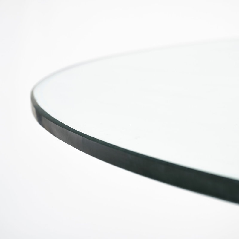 Dorothea Round Glass Dining Table