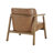 Nekita Faux Leather Accent Arm Chair