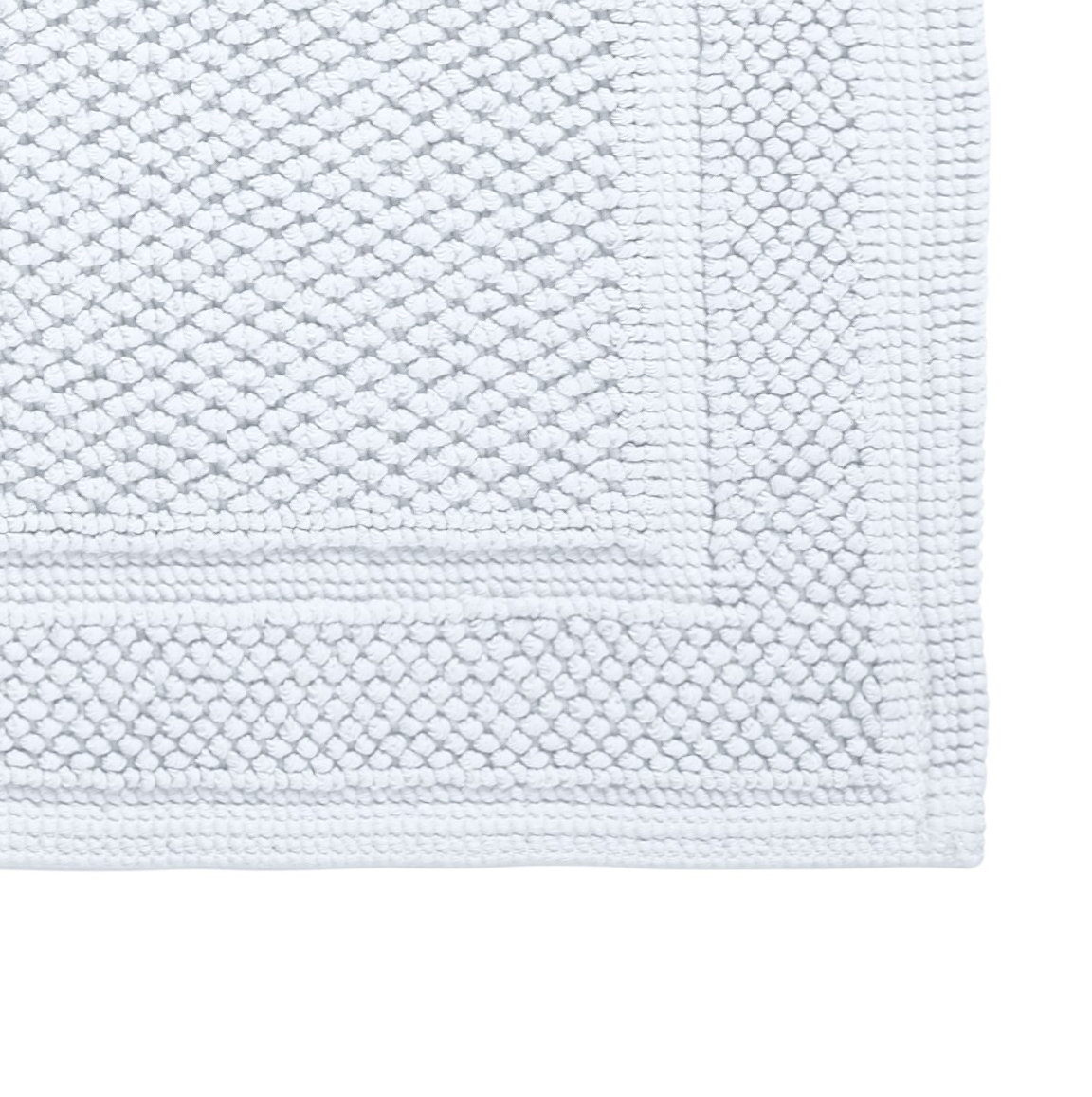 Tanglewood Cotton Non-Slip Bath Rug, Cielo