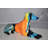 Modern Looking Greyhound Dog Statue Made Of Resin Size: 19" X 9" X 12"H