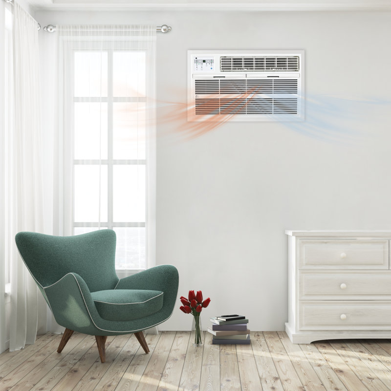 Perfect Aire 10000 BTU Through The Wall Air Conditioner for 450 Square Feet with Heater