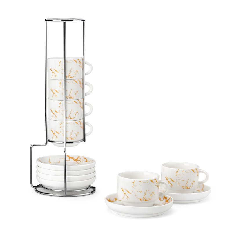 Porcelain Espresso Cup, White