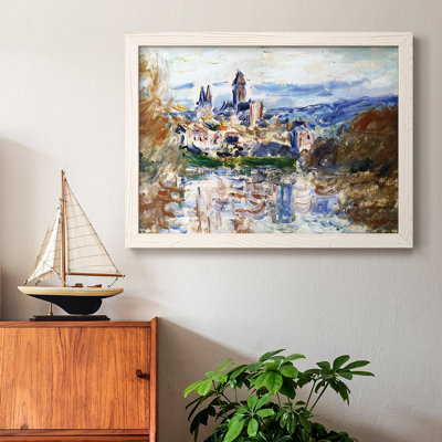 The Village Of Vetheuil, reproduction d'art sur toile