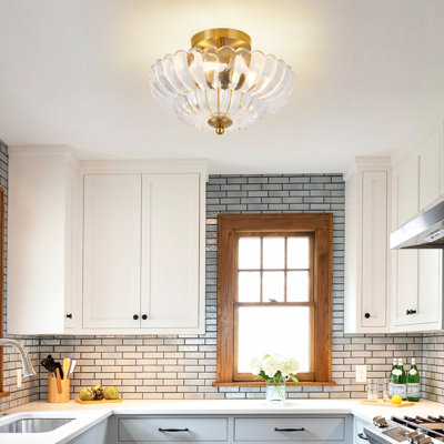 Glass Flush Mount