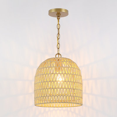 Radank 1 - Light Gold Pendant