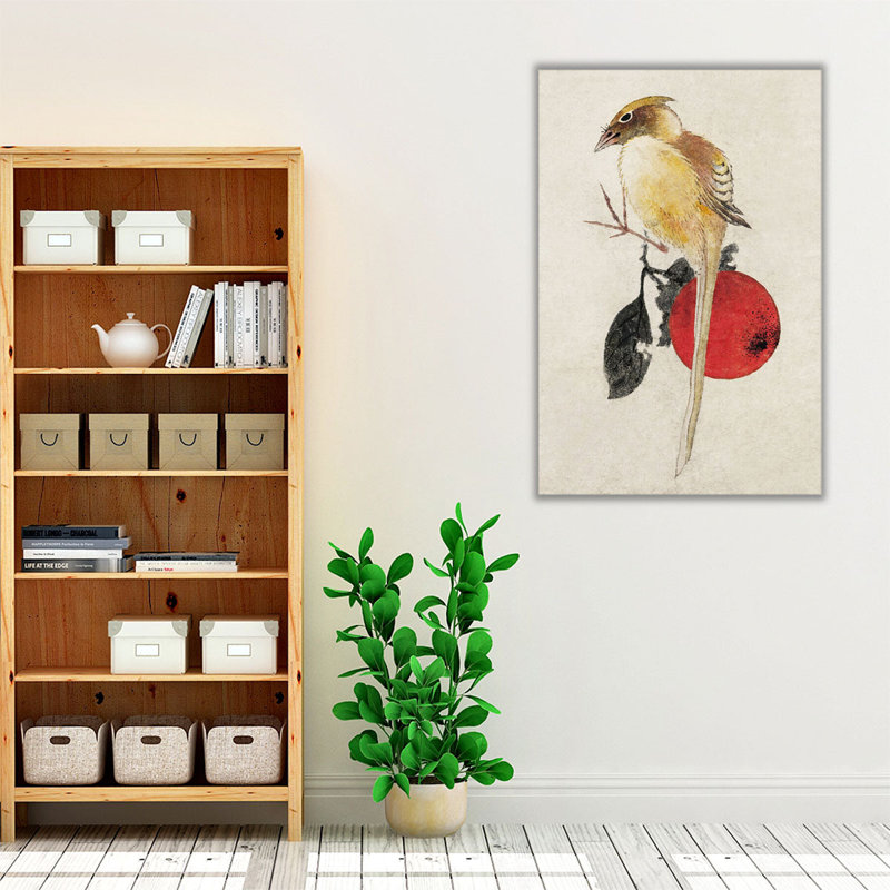 Oiseau de l'Al Album of Sketches, 1814 - reproduction d'art sur toile, H 48 po x l 32 po