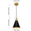 Luminaire suspendu conique à 1 lumière Mingenew
