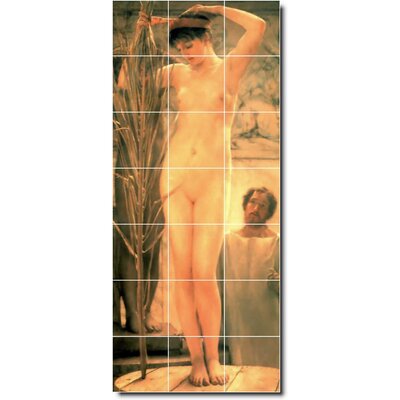 18"" x 42"" Ceramic Painting Decorative Mural Tile 6"" x 6 -  Picture-Tiles.com, W00074-M