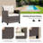 Arlayne 2-Person Outdoor Patio Seating Group with Cushions-1018693749