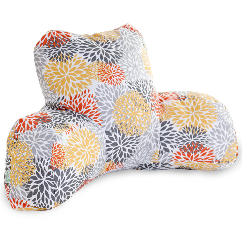 Blooms Floral Indoor/Outdoor Reversible Throw Pillow