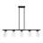 Arsens 5 - Light Steel Dimmable Kitchen Island Linear Chandelier-1575365358