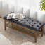 Banc de rangement rembourré Hahnville -602685169