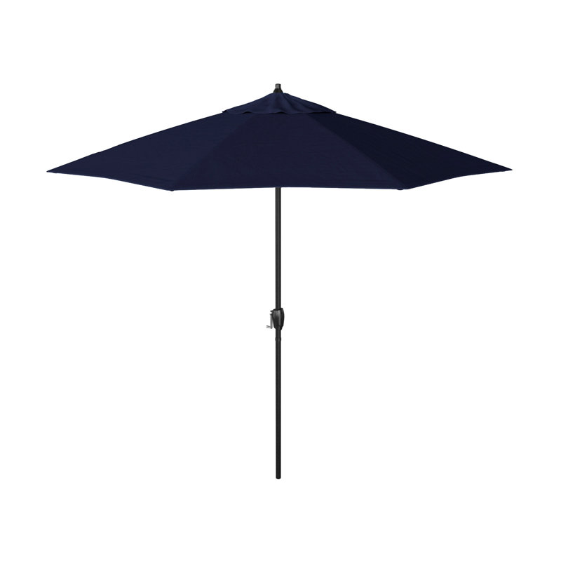 Parasol en aluminium 9 pi avec parasol 9 pi, Marine