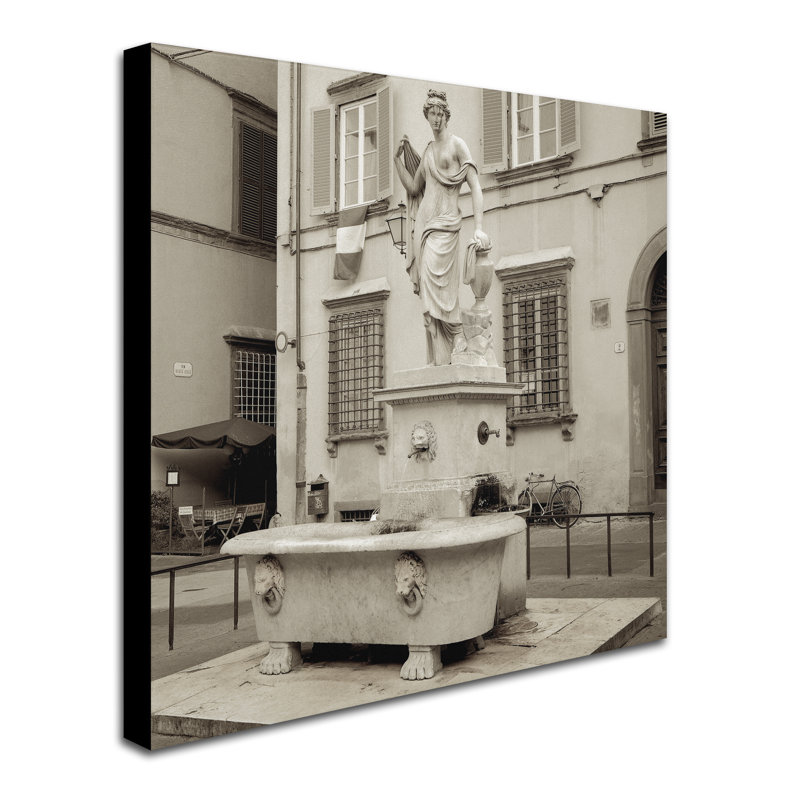 Alan Blaustein «Lucca I», reproduction de photo sur toile tendue, H 24 po x l 24 po x P 2 po