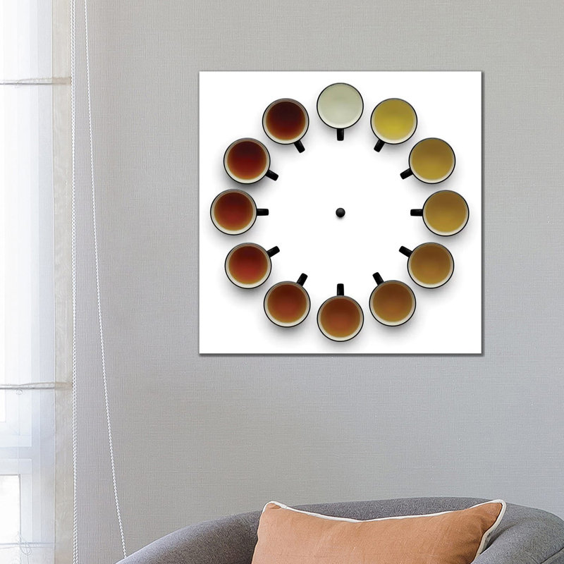 Tea Time by Wieteke De Kogel - Wrapped Canvas Print, 66.04 cm H x 66.04 cm W x 3.175 cm D