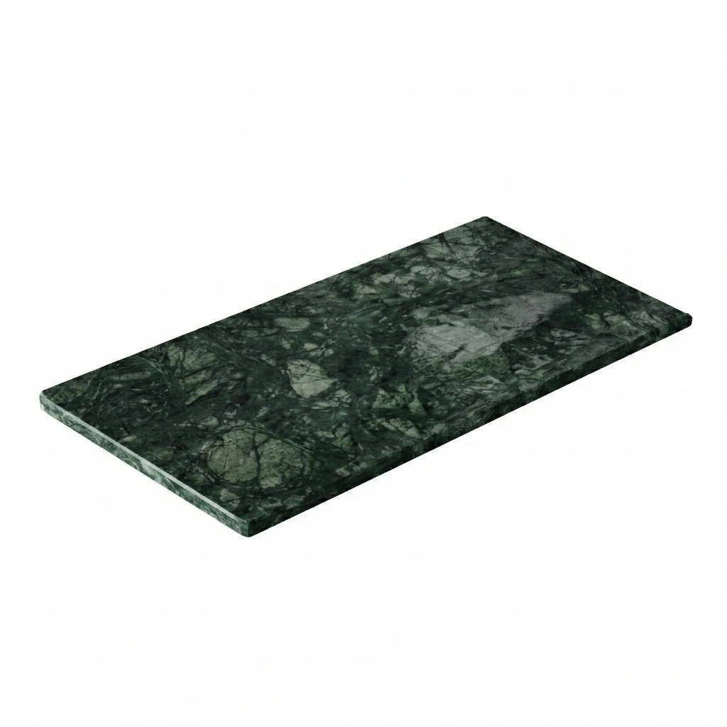 Green Genuine Marble Decorative Tray, Green 