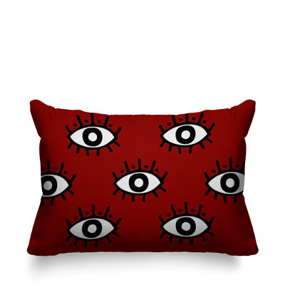 Coussin intérieur / extérieur Ankara Evil Eye