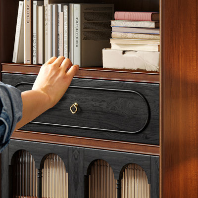 French style retro bookcase