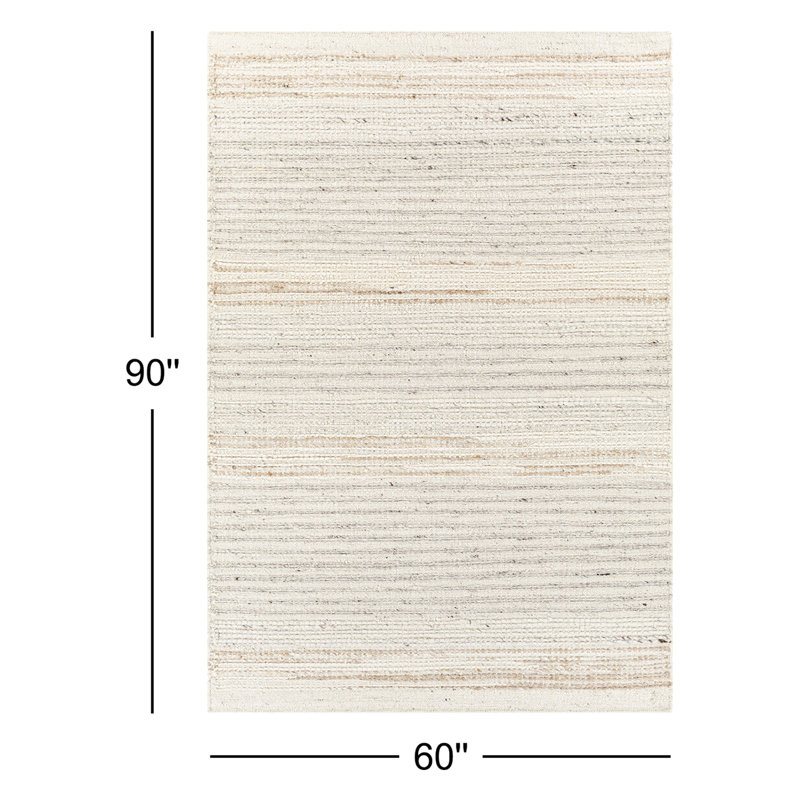 Bremen Wool Striped Area Rug, Rectangle 5' x 7'6"