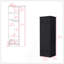 Armoire Dumas, chambre à coucher, noir-1242953655