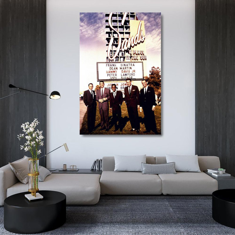 The Rat Pack - Sands, 48" H x 32" W