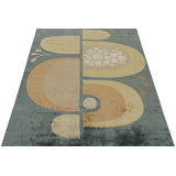Hand Knotted Wool Geometric Area Rug