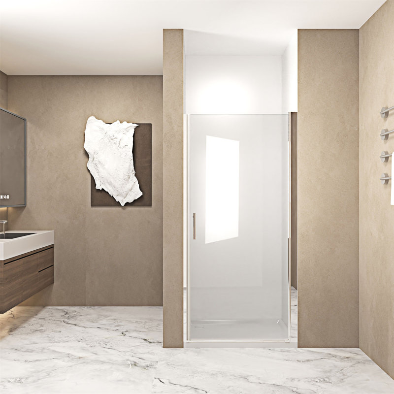 Tempered Glass Pivot Shower Door