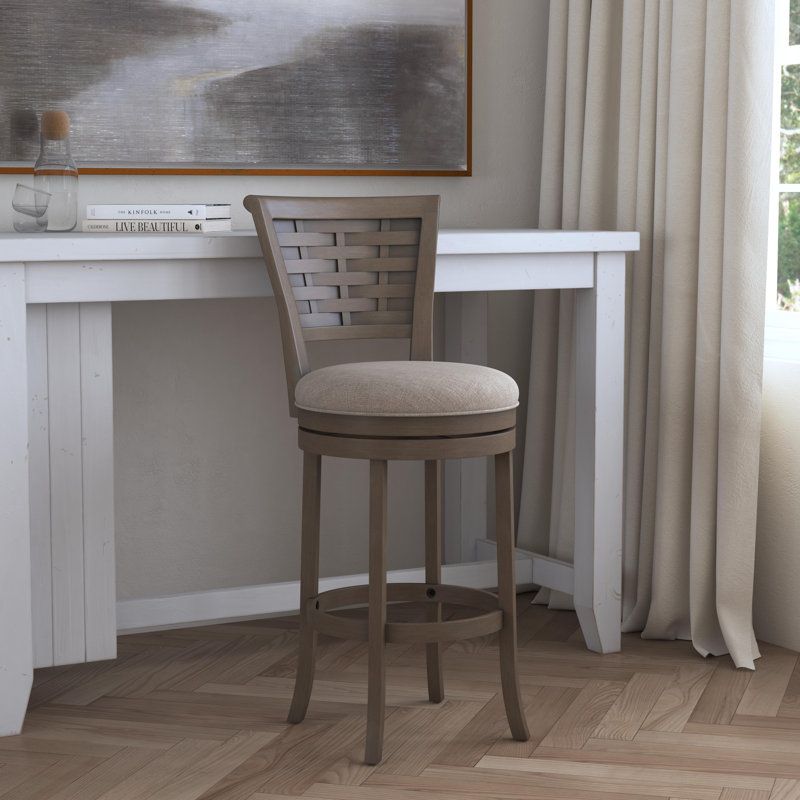 Tabouret de bar et de comptoir pivotant Lantz, Tabouret de bar (assise de 30 po de hauteur)