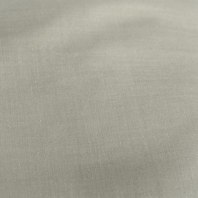 Appletree Bedding 100% Cotton Percale Fitted Sheet, Super King (6'), Silver