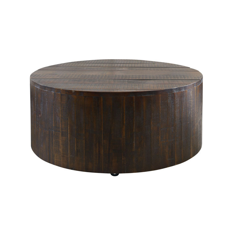 Andzelika Solid Wood Block Coffee Table