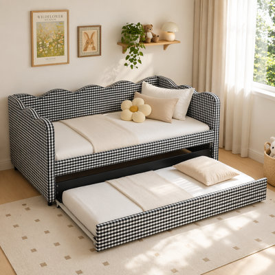 Lit de jour simple Cozy Gingham