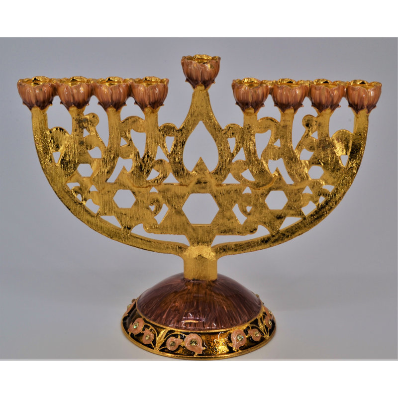 Pewter Menorah