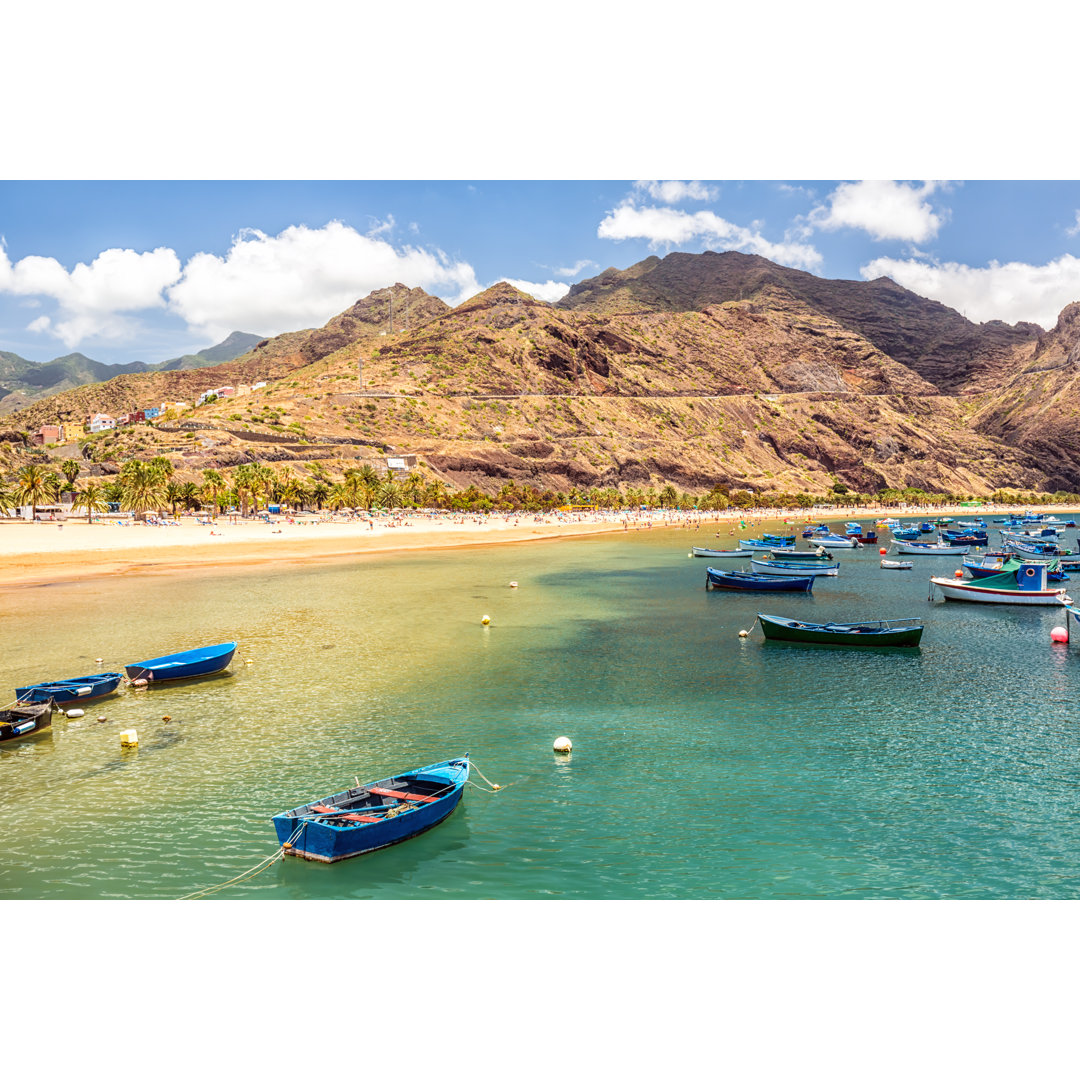 Las Teresitas Strand auf Teneriffa - Drucken