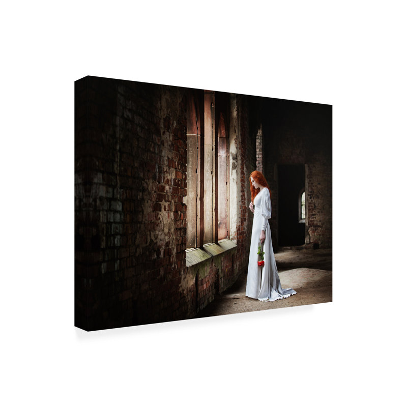 Art sur toile «Rose Magalena Russocka», H 24 po x l 32 po
