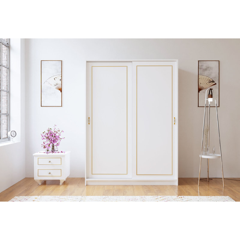 Vandergriff Manufactured Wood Wardrobe